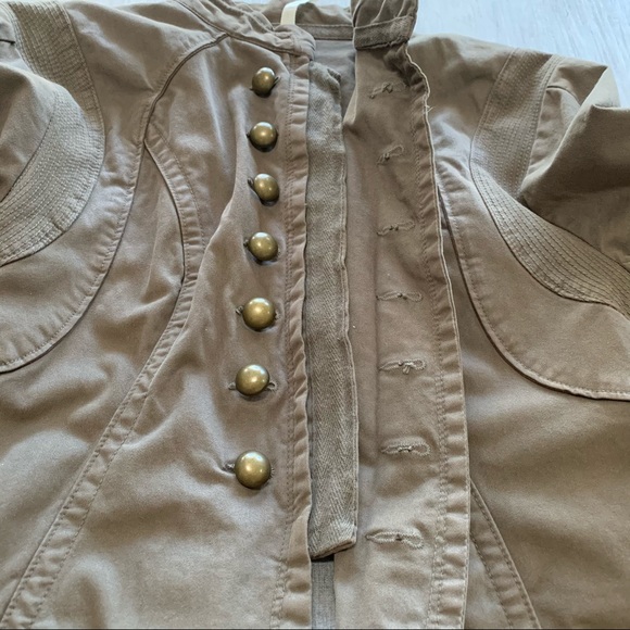 WILLOW AND CLAY | olive green jacket size large - Picture 13 of 13